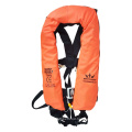 Orange Color Auto+Manual 275n Twins Air Chamber Life Jacket